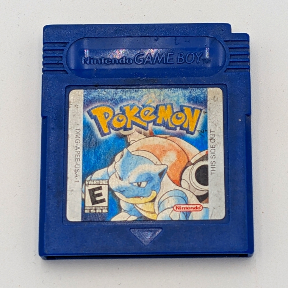 Pokemon Blue. Game Boy. Game Only.